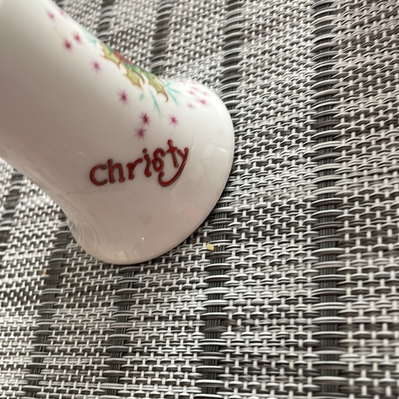 Lefton Salt &Pepper Shakers  Christy Holiday. - Picture 3 of 5